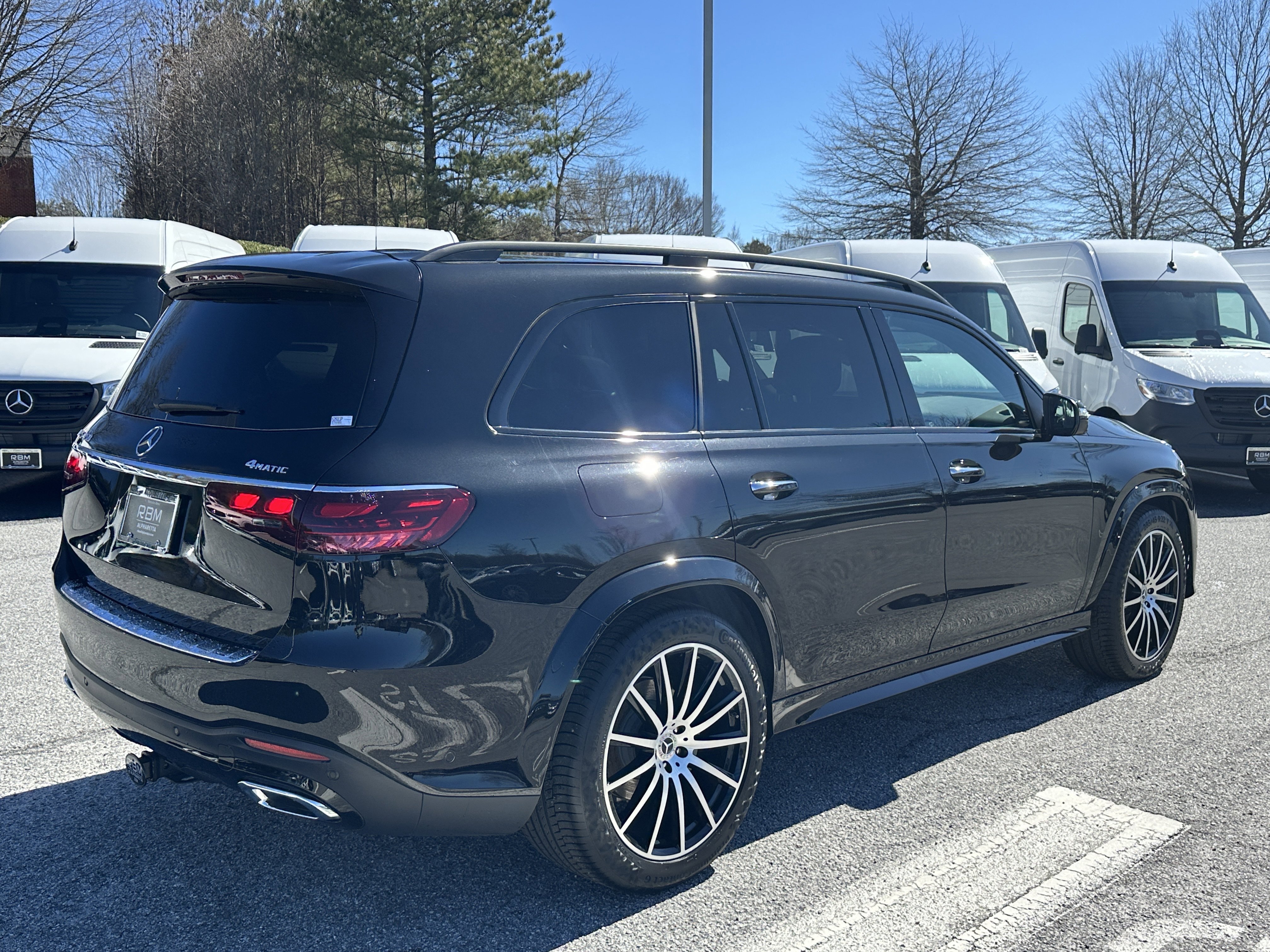 Certified Used 2025 Black Mercedes-Benz GLS 450 image 8