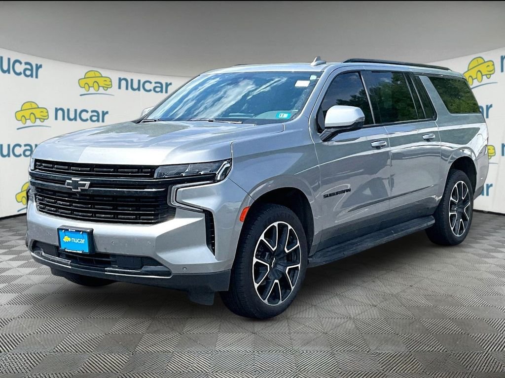 Used 2023 Sterling Gray Metallic Chevrolet RST image 2
