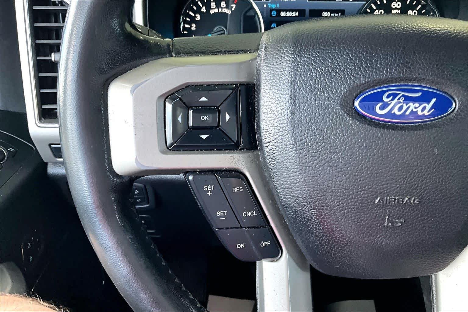 Used 2018 Shadow Black Ford LARIAT image 24
