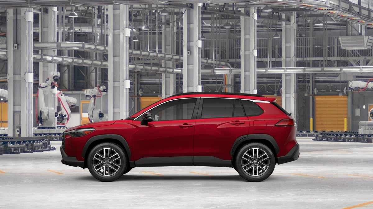 New 2026 Soul Red Crystal Toyota XLE image 4