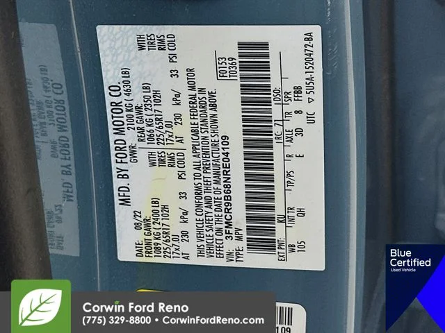 Certified Used 2022 Area 51 Ford Big Bend image 32