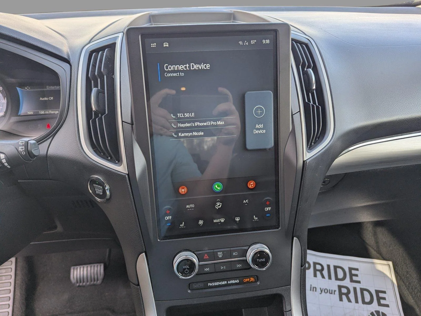 Used 2022 Agate Black Ford SEL image 16
