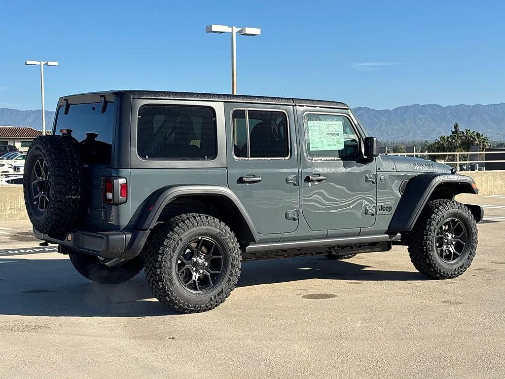 New 2026 Anvil Clear Coat Jeep 4-Door Willys 4x4 image 4