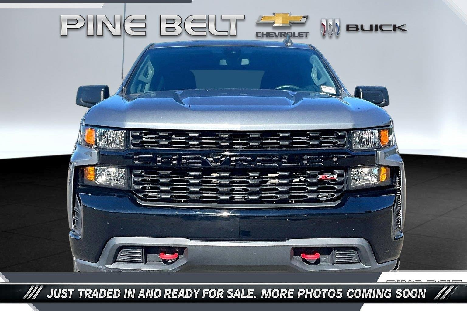 Used 2021 SATIN STEEL METALLIC Chevrolet Custom Trail Boss image 3