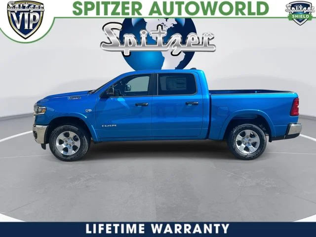New 2026 Hydro Blue Pearl-Coat Exterior Paint RAM Big Horn/Lone Star image 6
