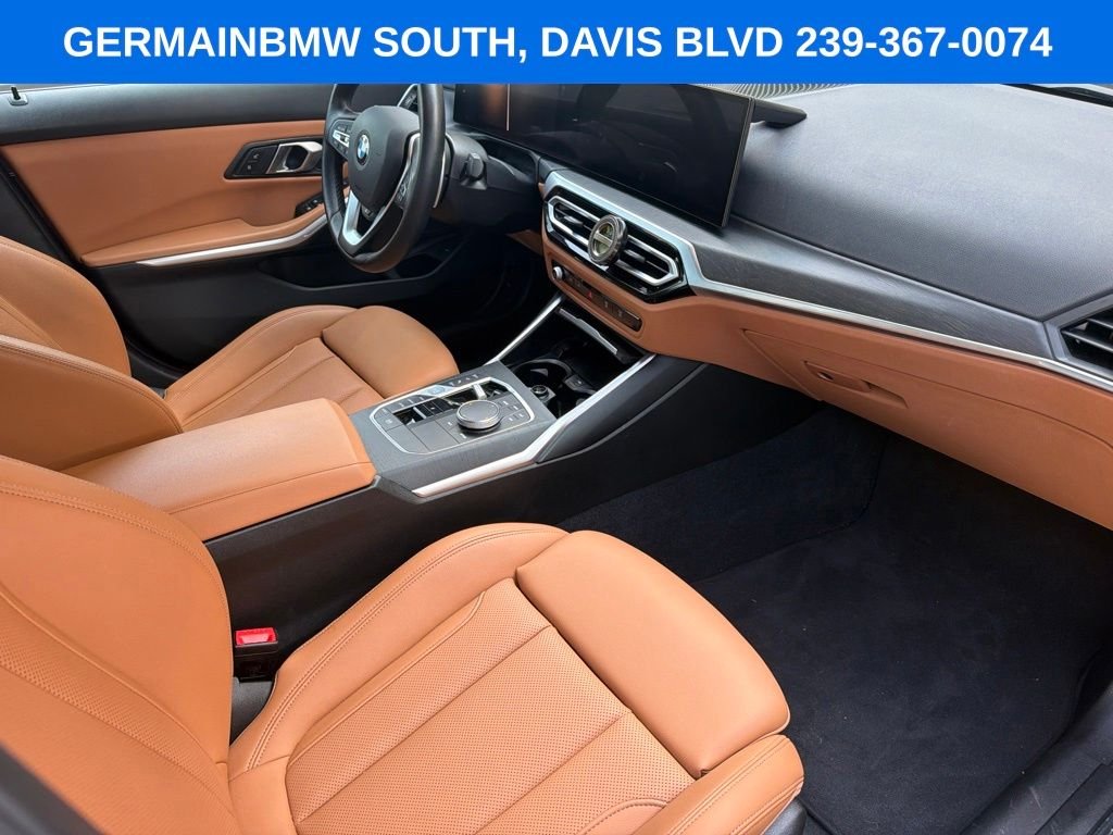 Used 2024 Black Sapphire Metallic BMW 330i xDrive image 22