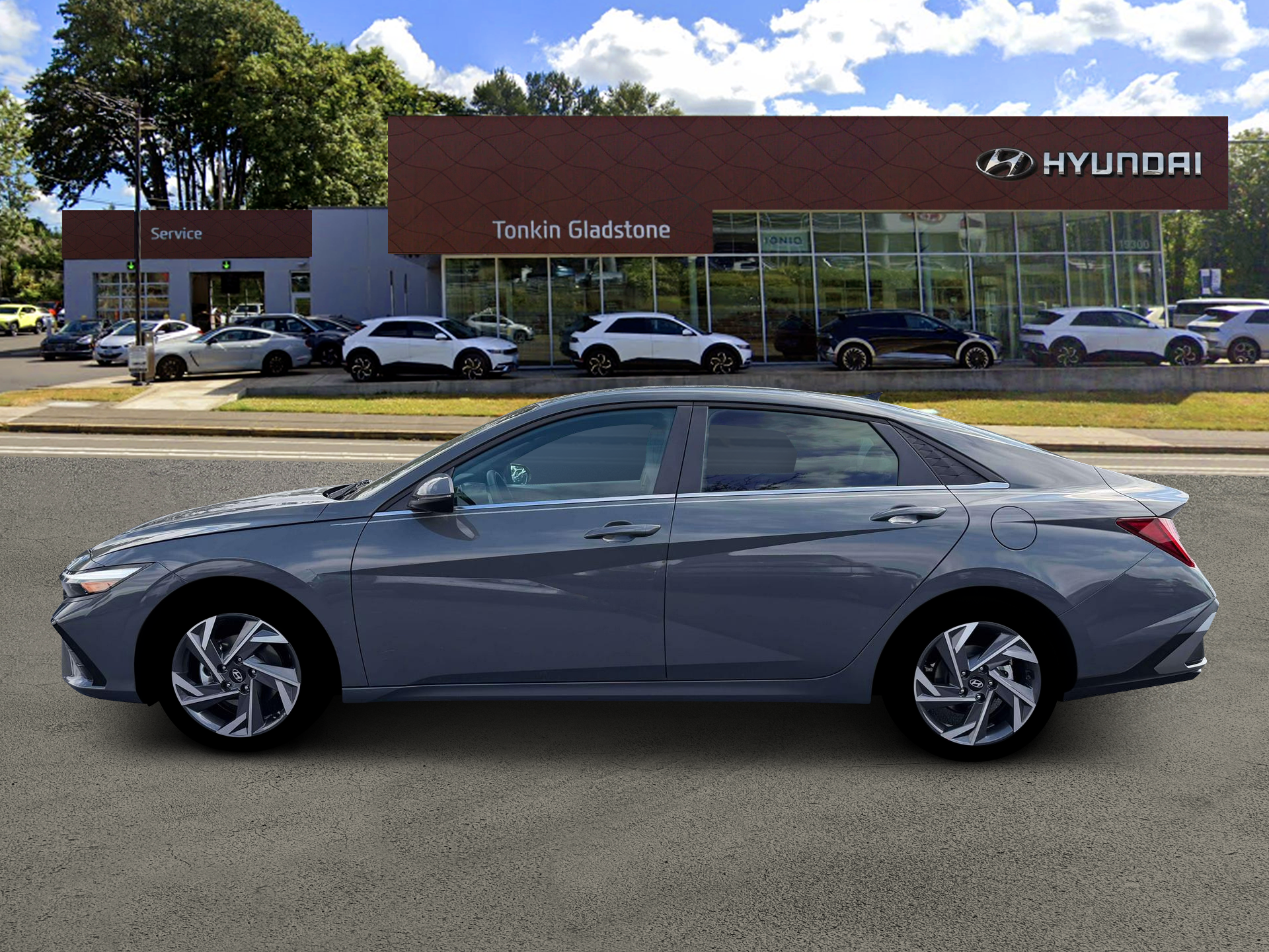New 2026 Gray Hyundai Limited image 3
