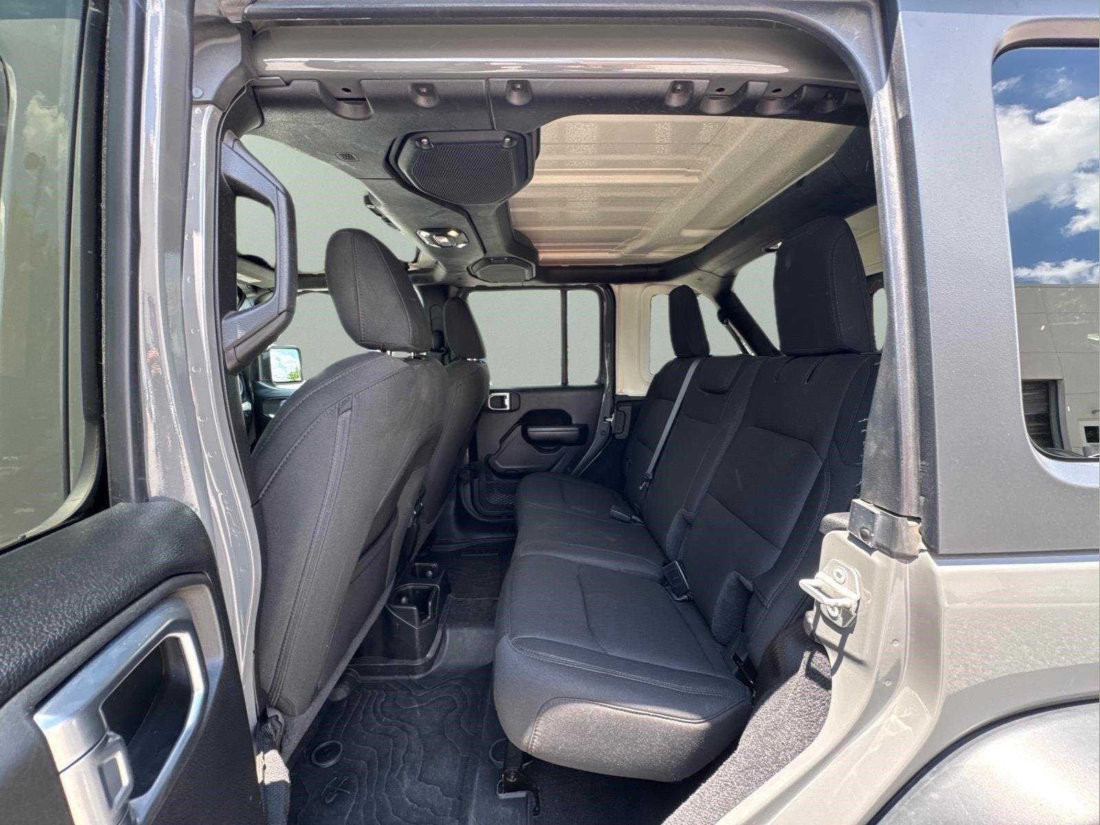 Used 2021 Granite Crystal Metallic Clearcoat Jeep Unlimited Willys image 13