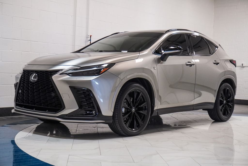 Used 2022 Silver Lexus 350 F SPORT Handling image 4