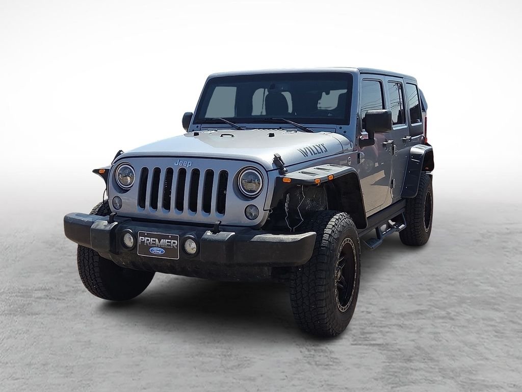 Used 2016 Billet Silver Metallic Clearcoat Jeep Unlimited Sport image 4