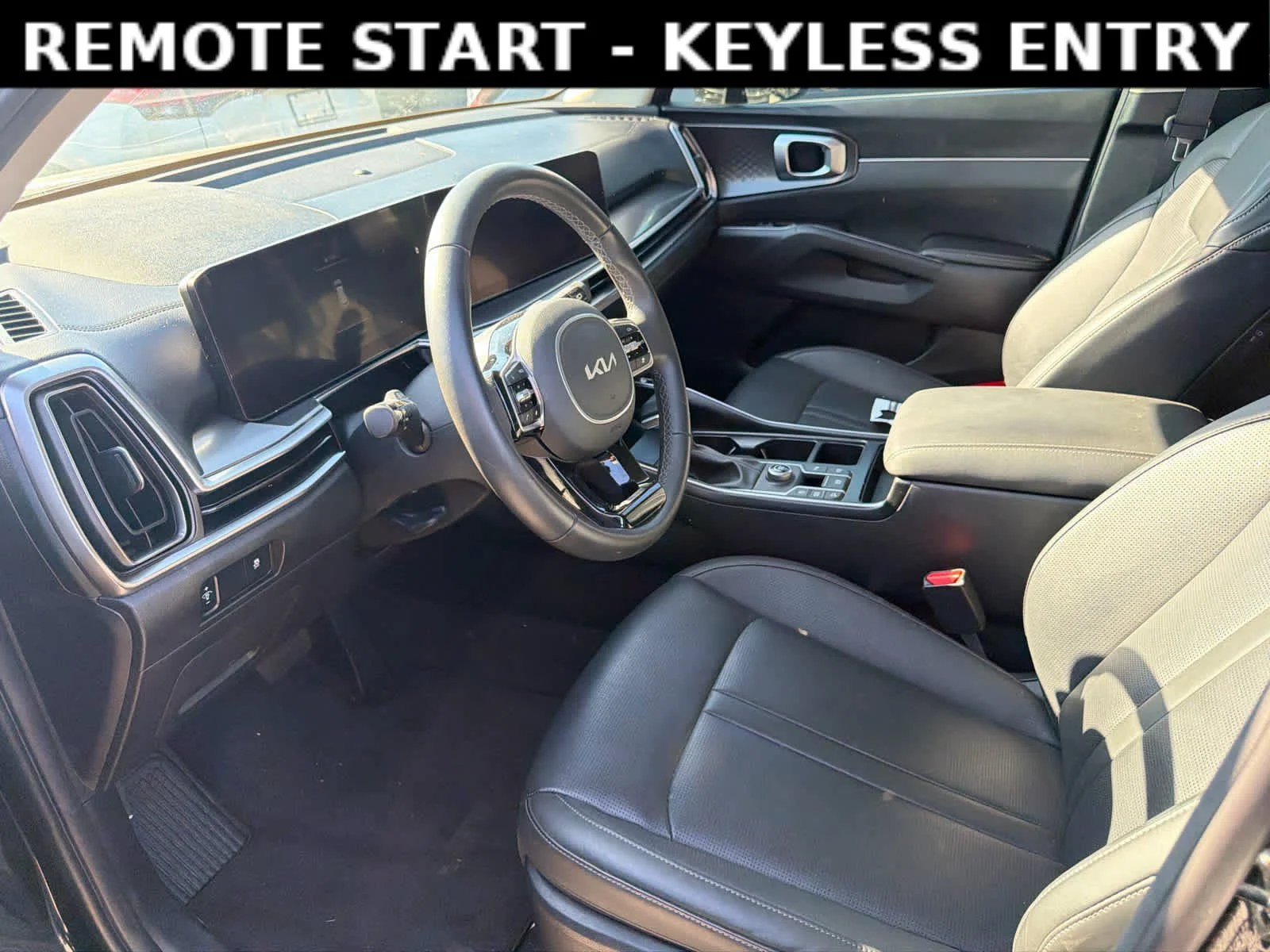 Used 2025 Ebony Black Kia S image 7