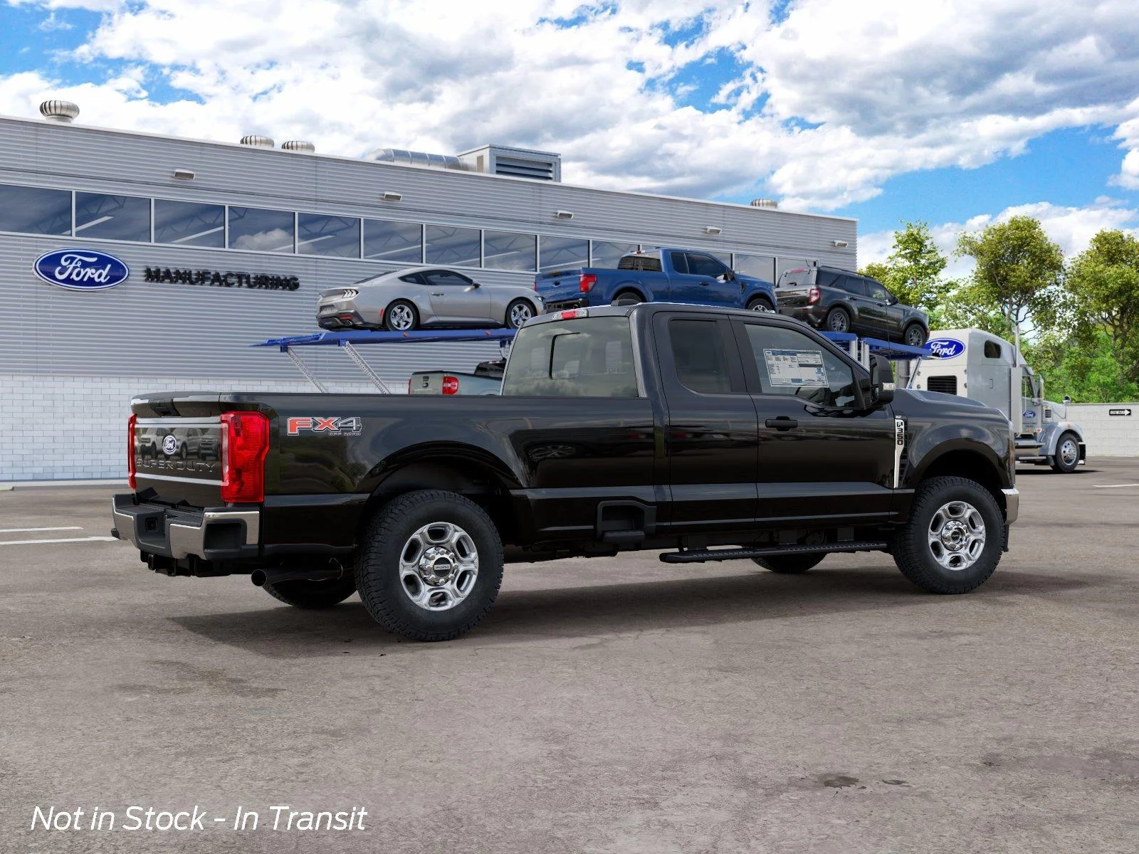 New 2027 Agate Black Metallic FORD F-350® XLT image 6
