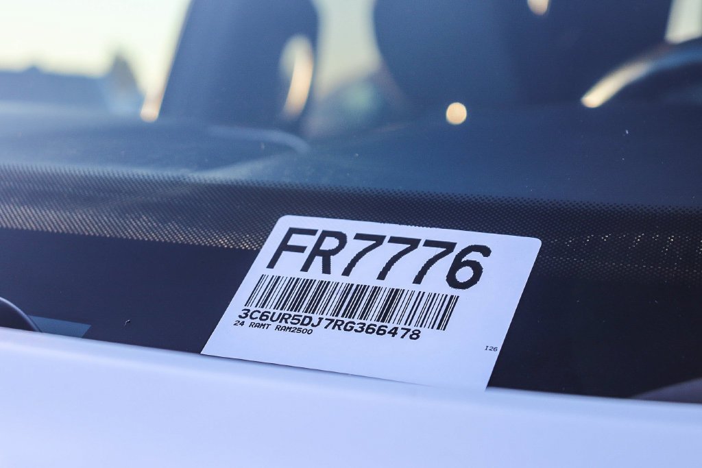 Used 2024 Bright White Clearcoat Ram Big Horn image 30