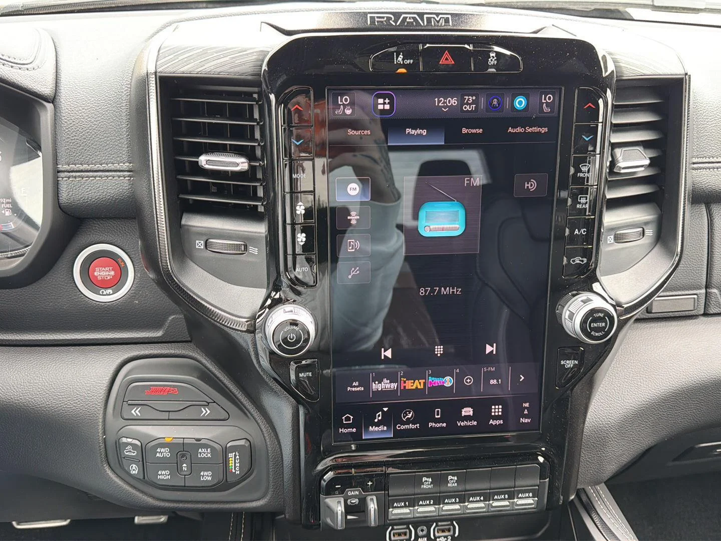 New 2026 Forged Blue Metallic Exterior Paint RAM RHO image 15
