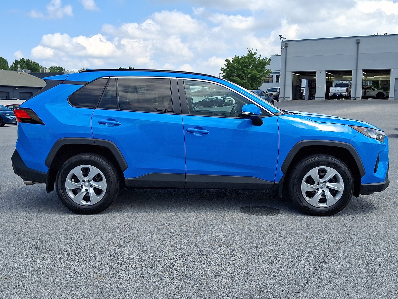 Used 2020 Blue Flame Toyota LE image 8