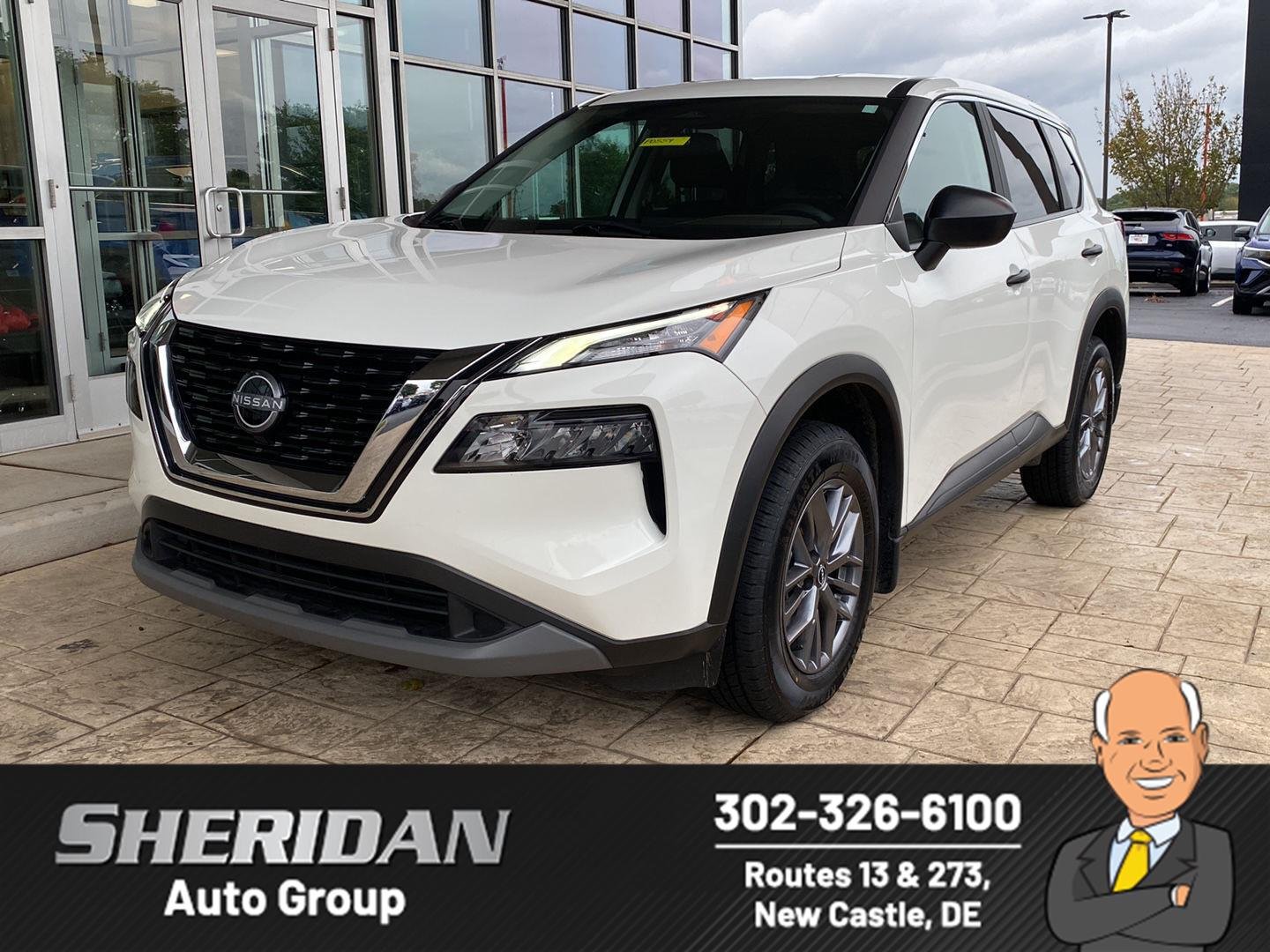 Certified Used 2023 Glacier White Nissan S image 1
