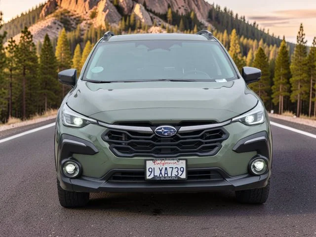 Certified Used 2024 Green Subaru Limited image 3