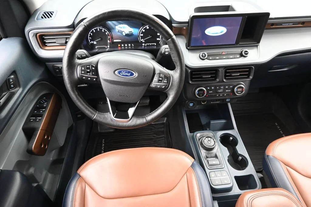 Used 2022 Blue Ford Lariat image 14