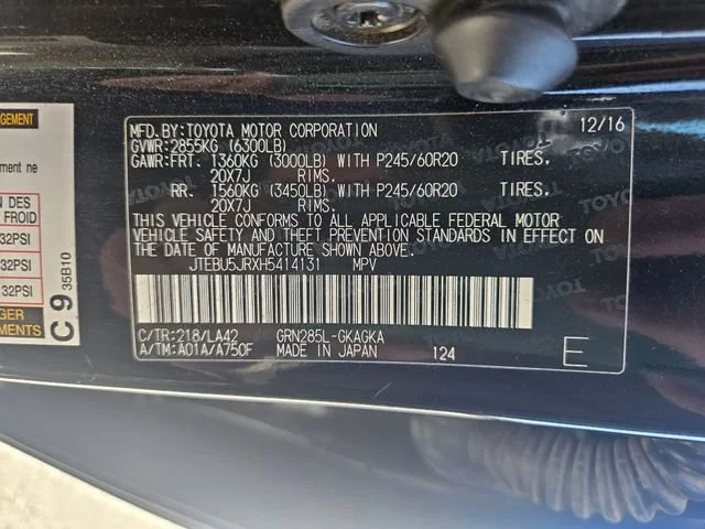 Used 2017 Black Toyota SR5 image 30