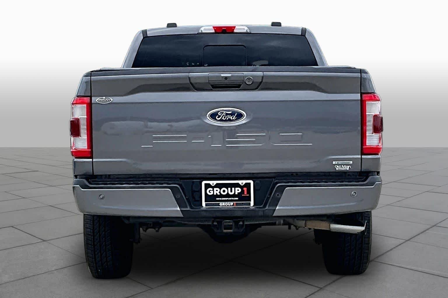 Used 2021 Carbonized Gray Metallic Ford LARIAT image 5