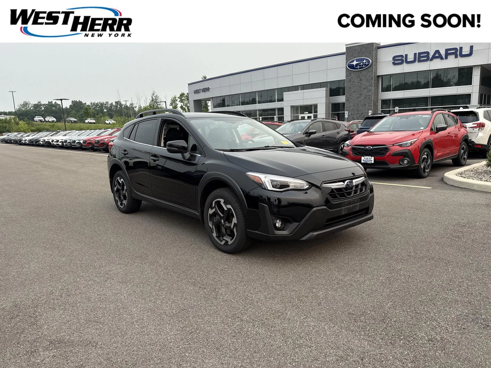 Used 2021 Crystal Black Silica Subaru Limited image 1