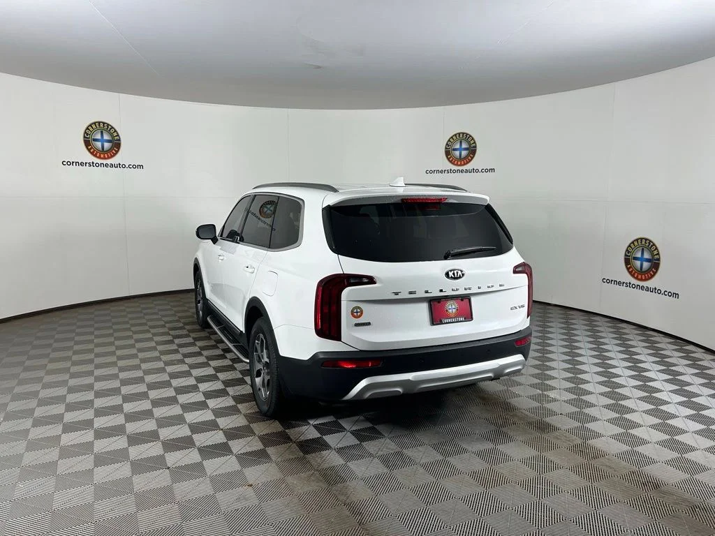 Certified Used 2021 White Kia EX image 22