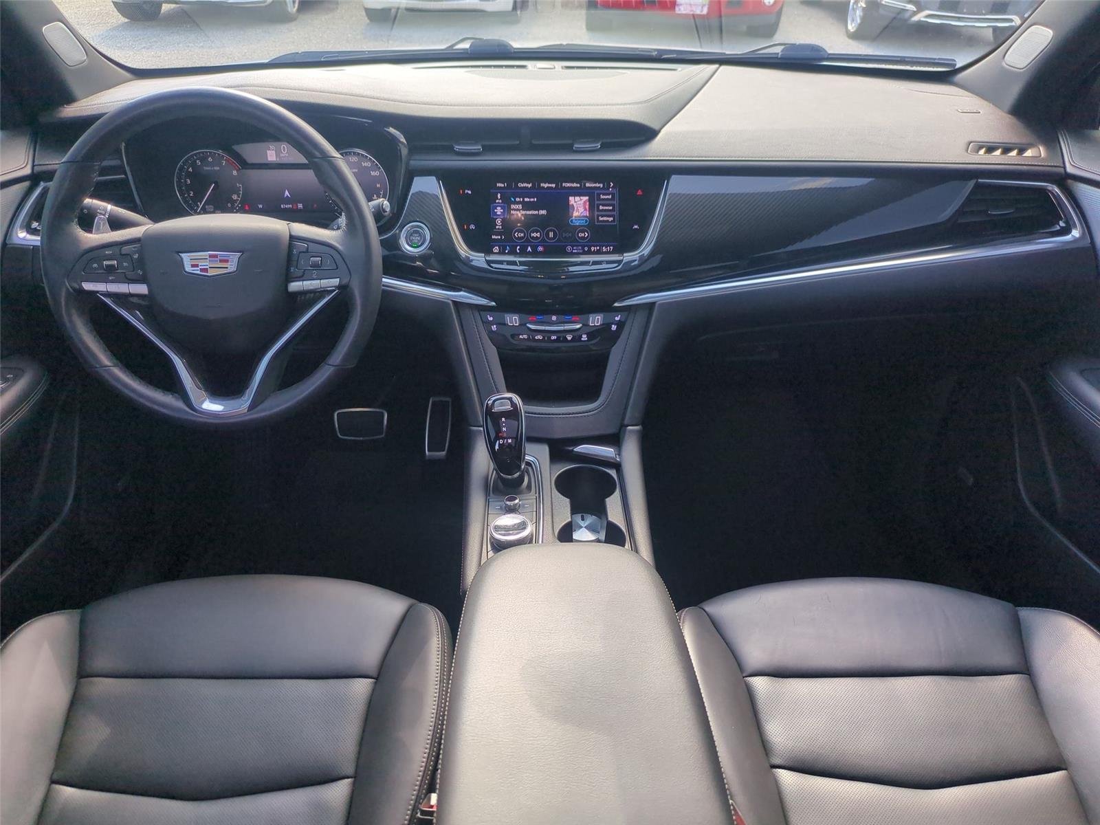 Used 2022 Crystal White Tricoat Cadillac Sport image 34