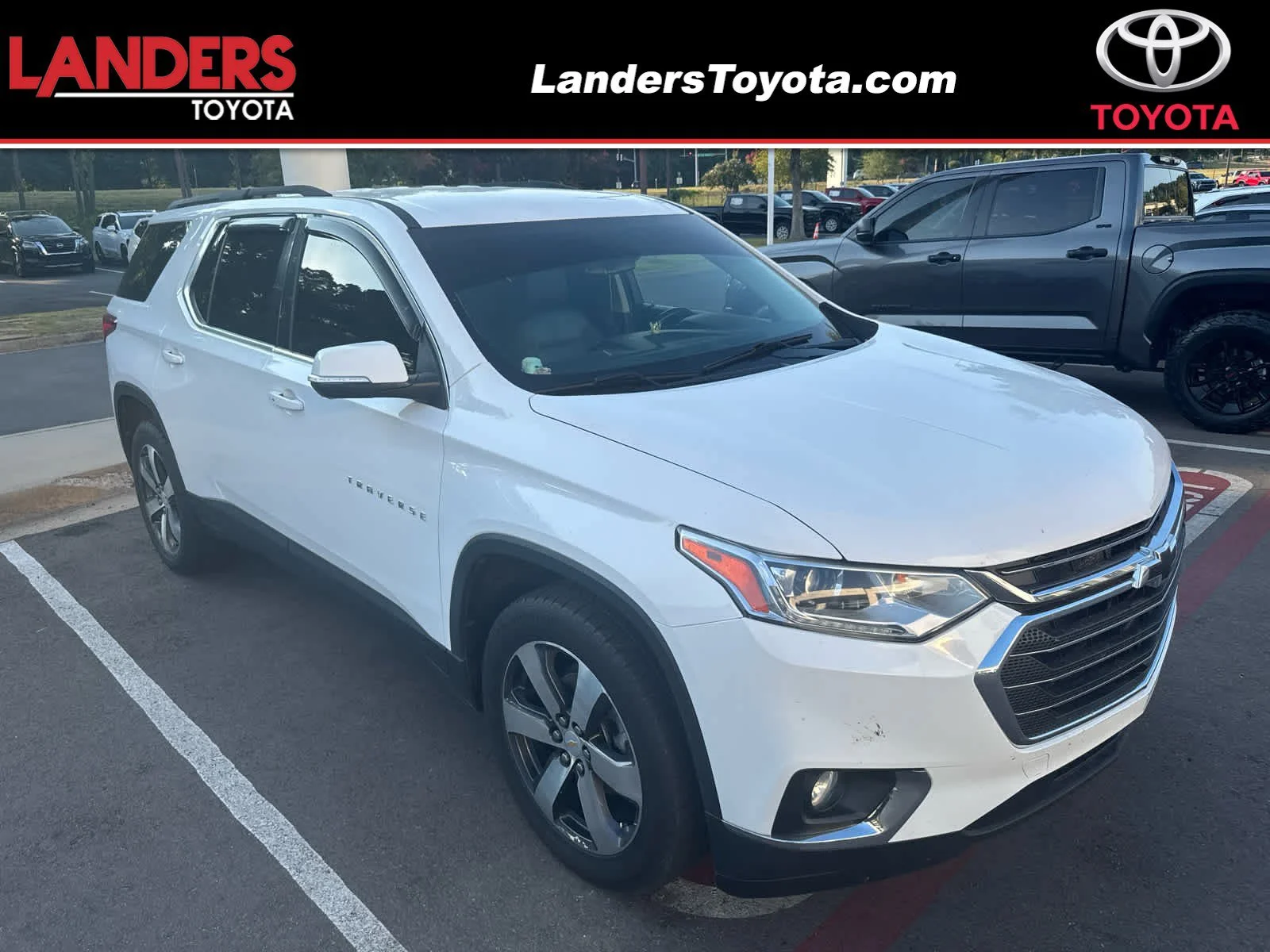 Used 2021 Summit White Chevrolet LT Leather image 1