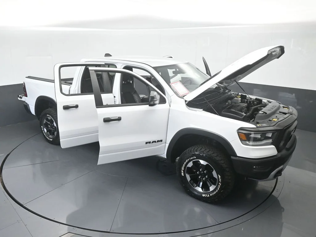 Used 2023 Bright White Clearcoat Ram Rebel image 70
