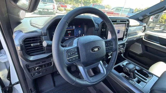 New 2026 Star White Metallic Tri-Coat Ford Lariat® image 34