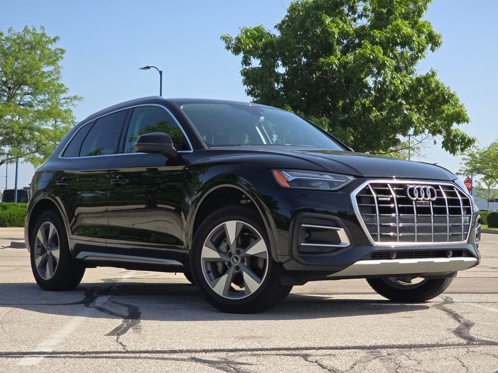 Used 2023 Brilliant Black Audi 40 Premium Plus image 2