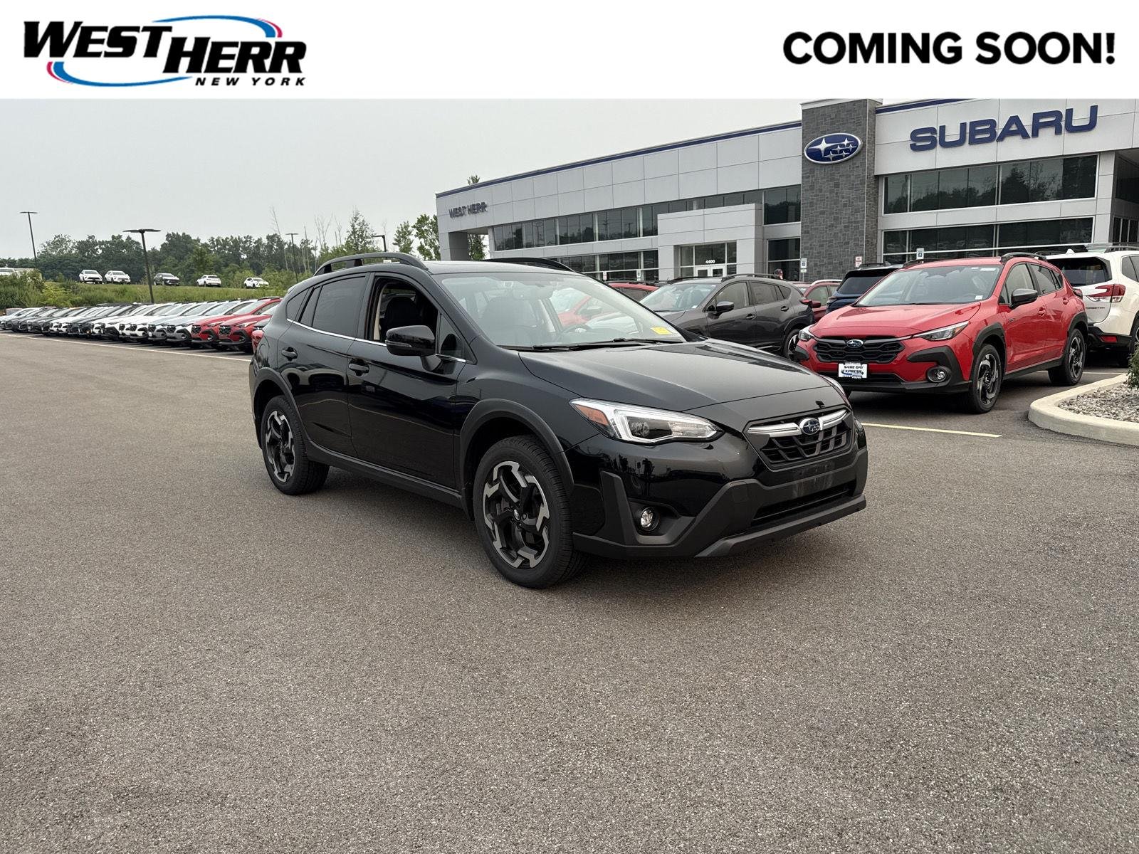 Used 2021 Crystal Black Silica Subaru Limited image 1