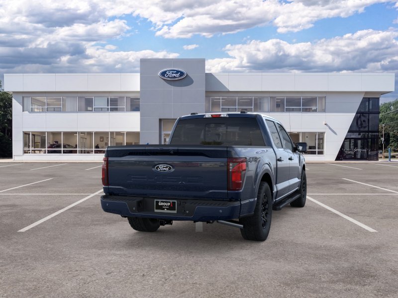 New 2026 Antimatter Blue Metallic Ford XLT image 8