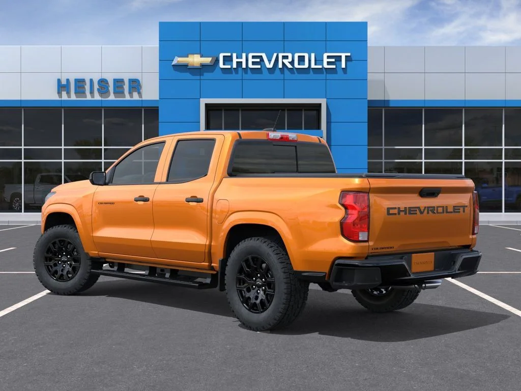 New 2026 Orange Chevrolet Work Truck image 3