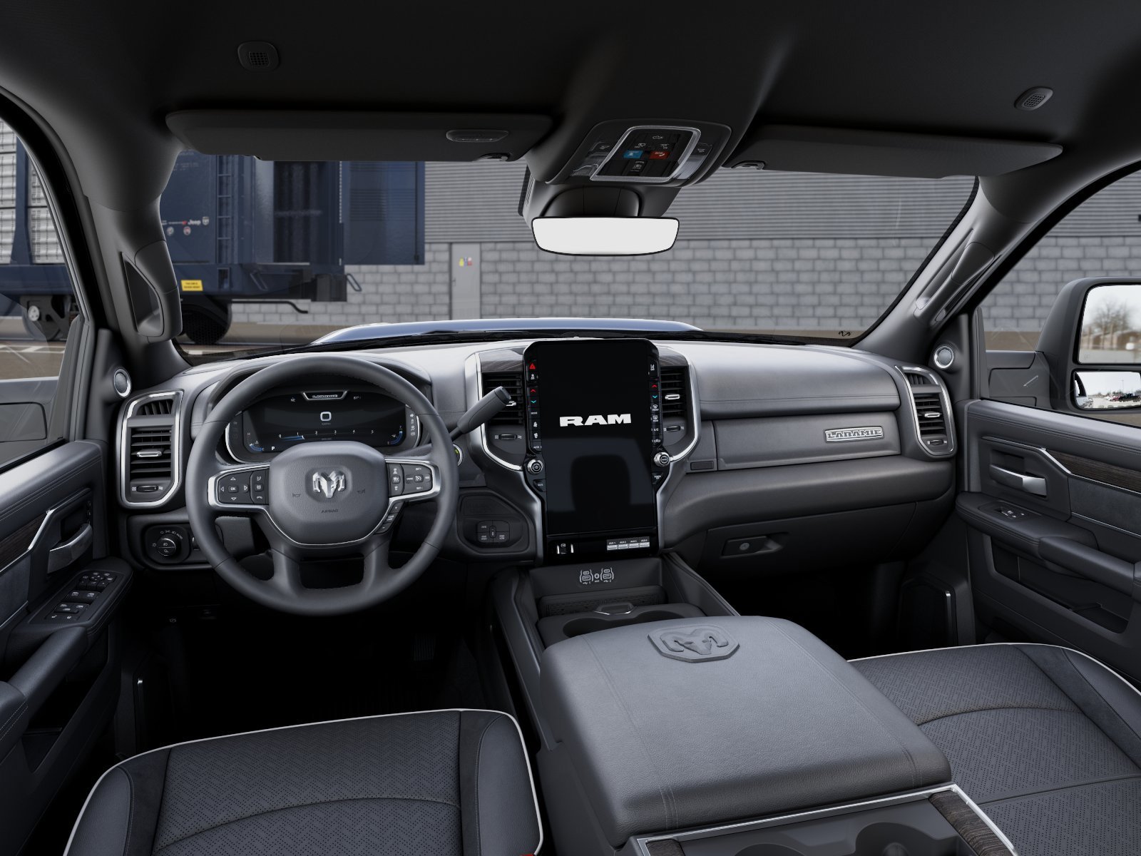 New 2026 Forged Blue Metallic Exterior Paint RAM Laramie image 14