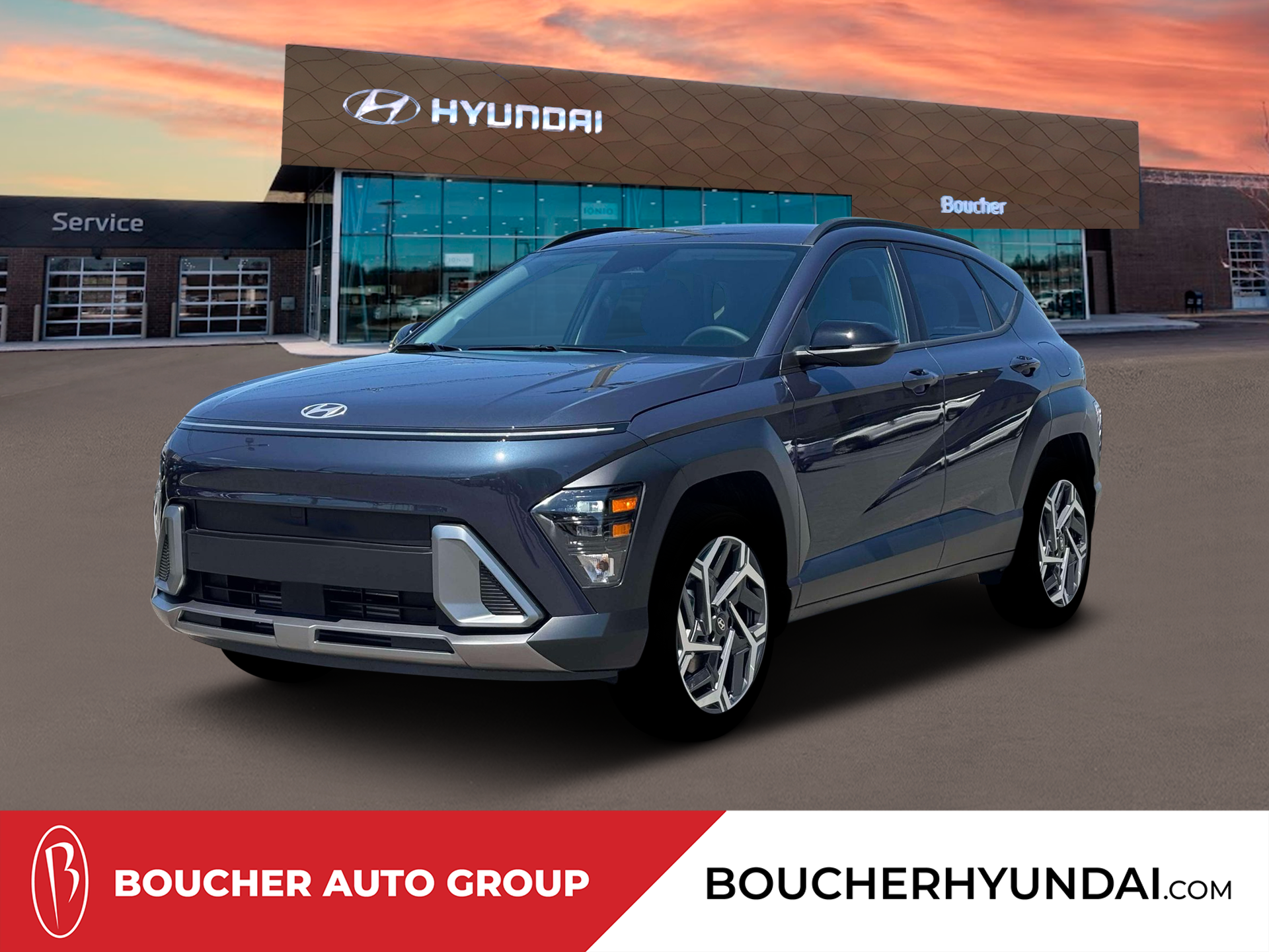 New 2026 Denim Blue Pearl Hyundai SEL Premium AWD image 1