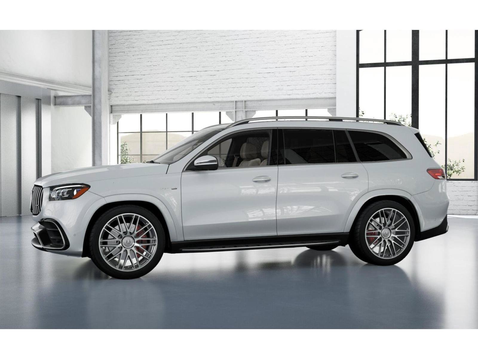New 2026 MANUFAKTUR Moonlight White Metallic Mercedes-Benz AMG® GLS 63 image 36