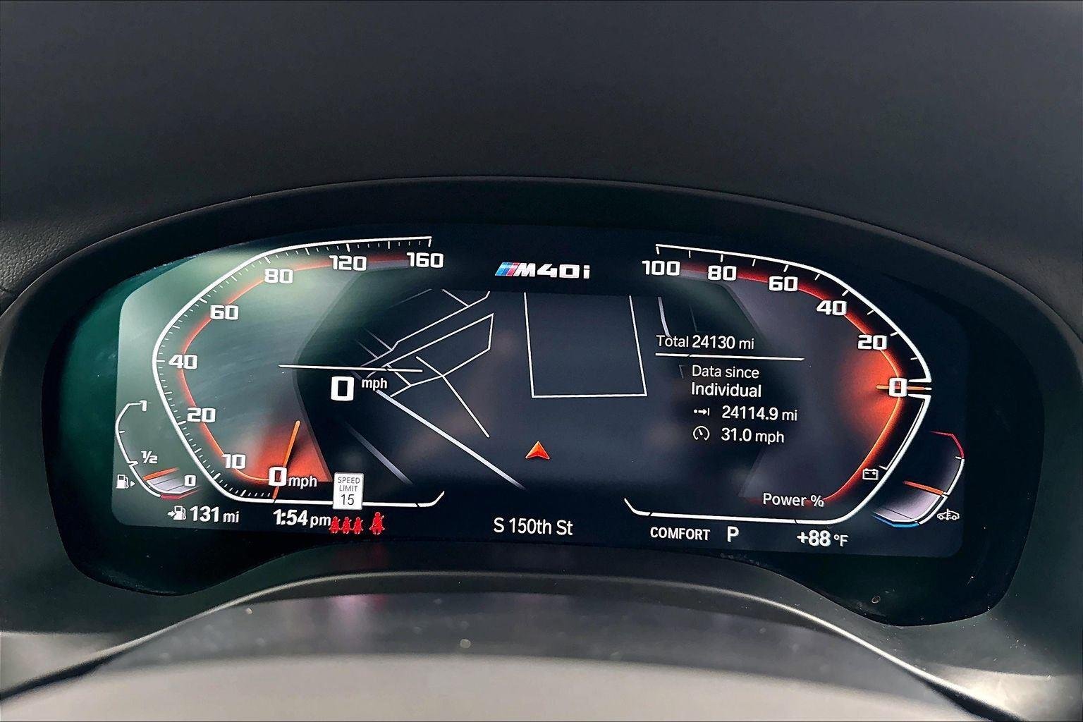 Certified Used 2023 Black Sapphire Metallic BMW M40i image 13