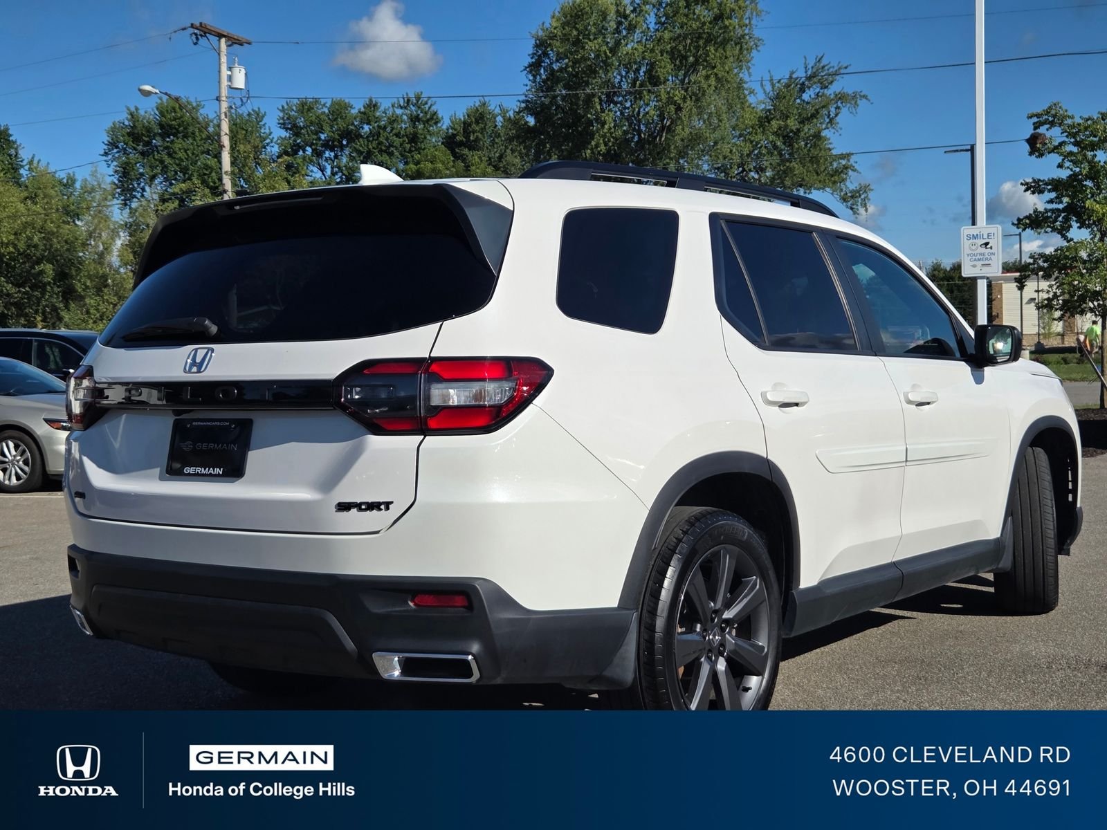 Used 2025 Platinum White Pearl Honda Sport image 18