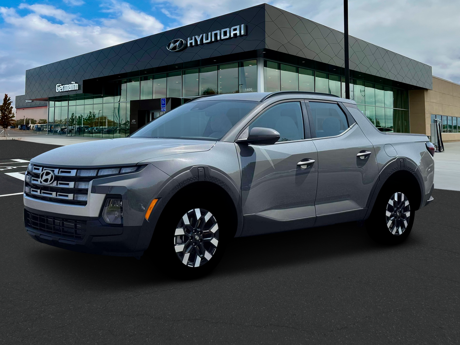 New 2026 Hampton Gray Hyundai SEL AWD image 2