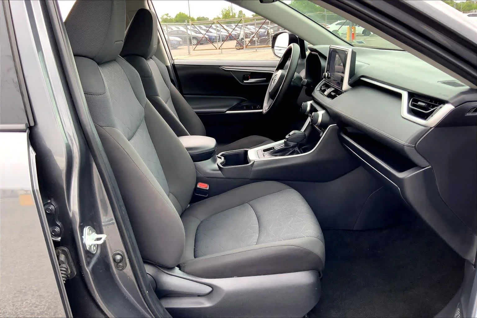 Used 2025 Magnetic Gray Metallic Toyota XLE image 9