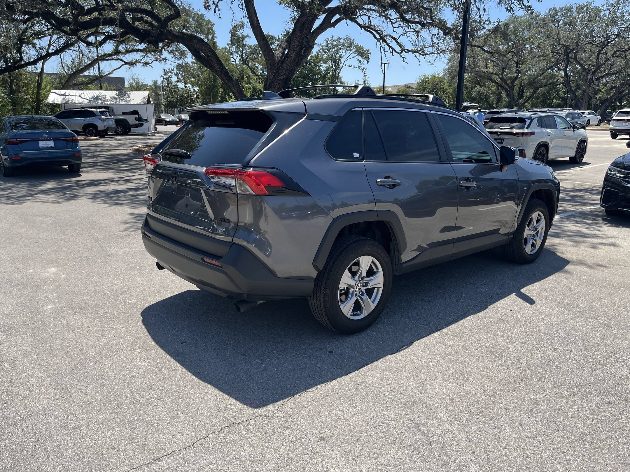 Used 2025 Gray Toyota XLE image 2