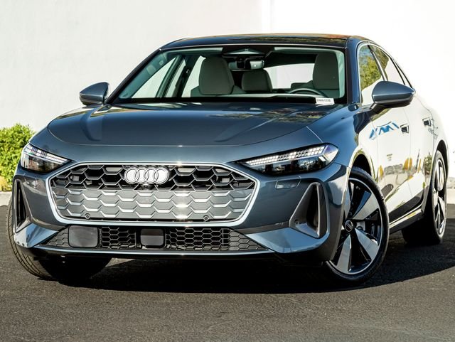 Used 2025 Horizon Blue Metallic Audi  image 1