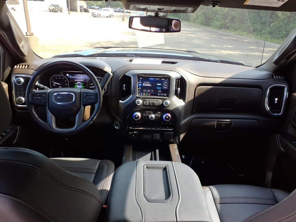 Used 2021 Satin Steel Met GMC 4WD Denali Crew Cab image 4