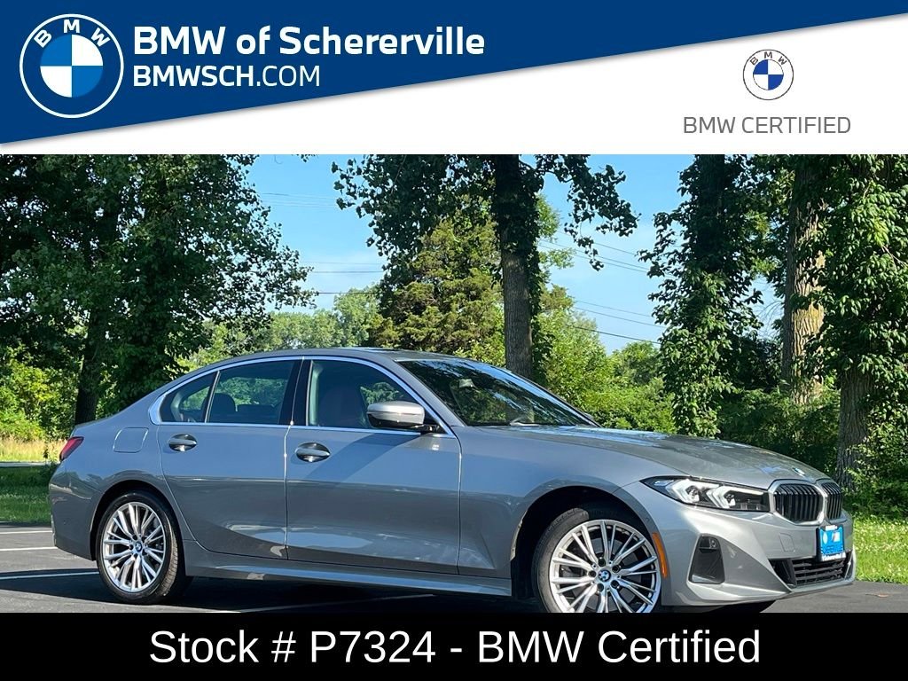 Certified Used 2024 Skyscraper Grey Metallic BMW 330i xDrive image 1