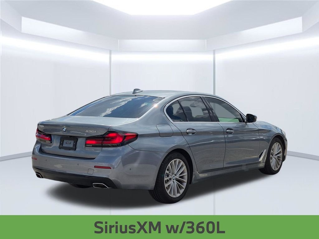 Used 2021 Blue BMW 530i image 6