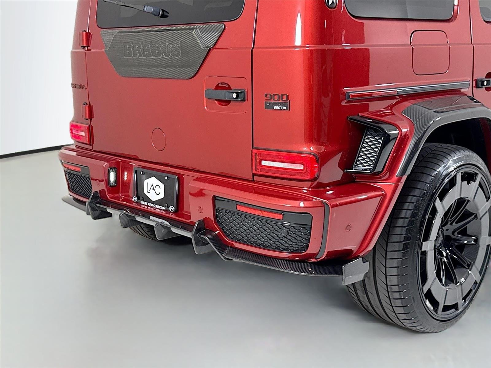 Used 2021 designo Cardinal Red Metallic Mercedes-Benz AMG® G 63 | Brabus Widebody image 49