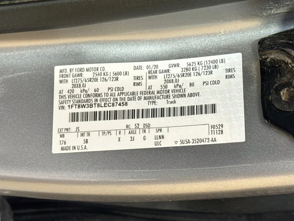 Used 2020 Silver Metallic Ford Lariat image 41