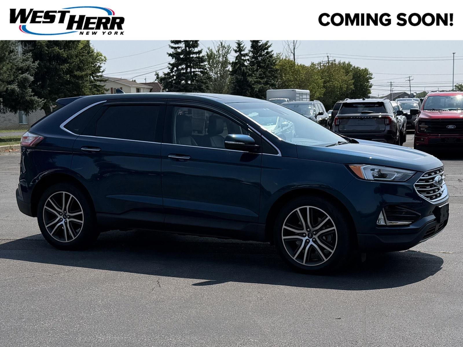 Used 2020 Dark Persian Green Ford Titanium image 1