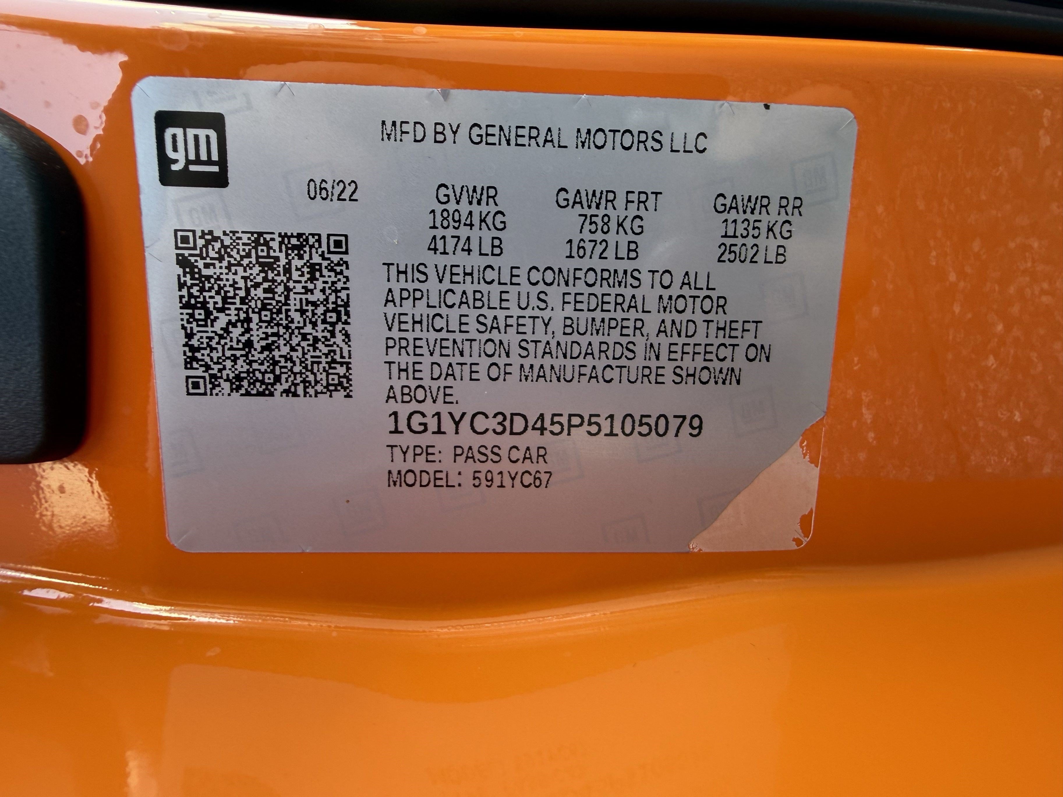 Used 2023 Amplify Orange Tintcoat Chevrolet 3LT image 34